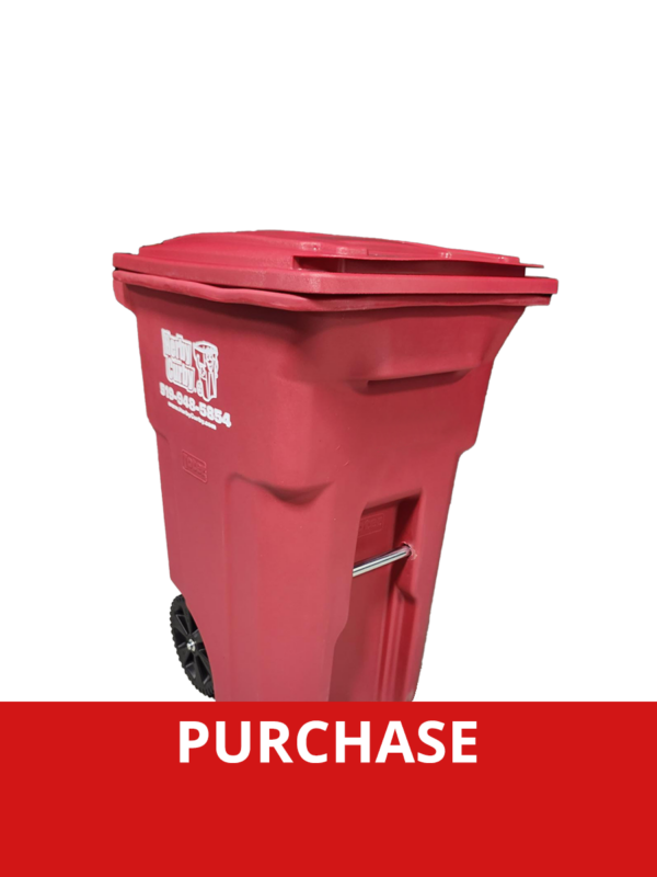 Red Recycle Container