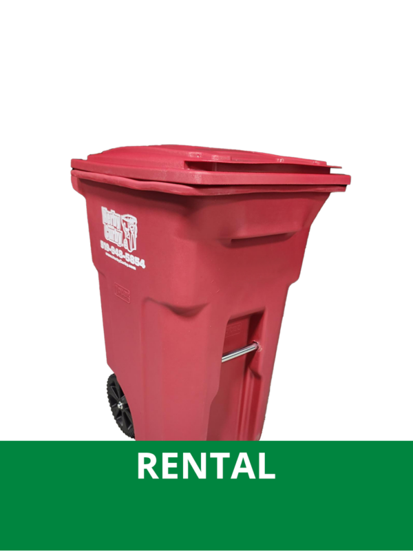 Medium Red Recycle Rental