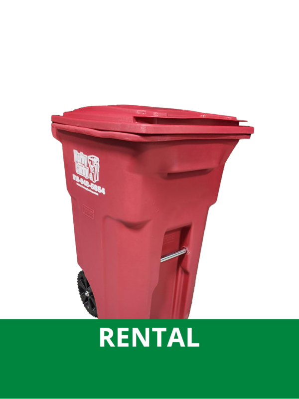 Medium Red Recycle Rental