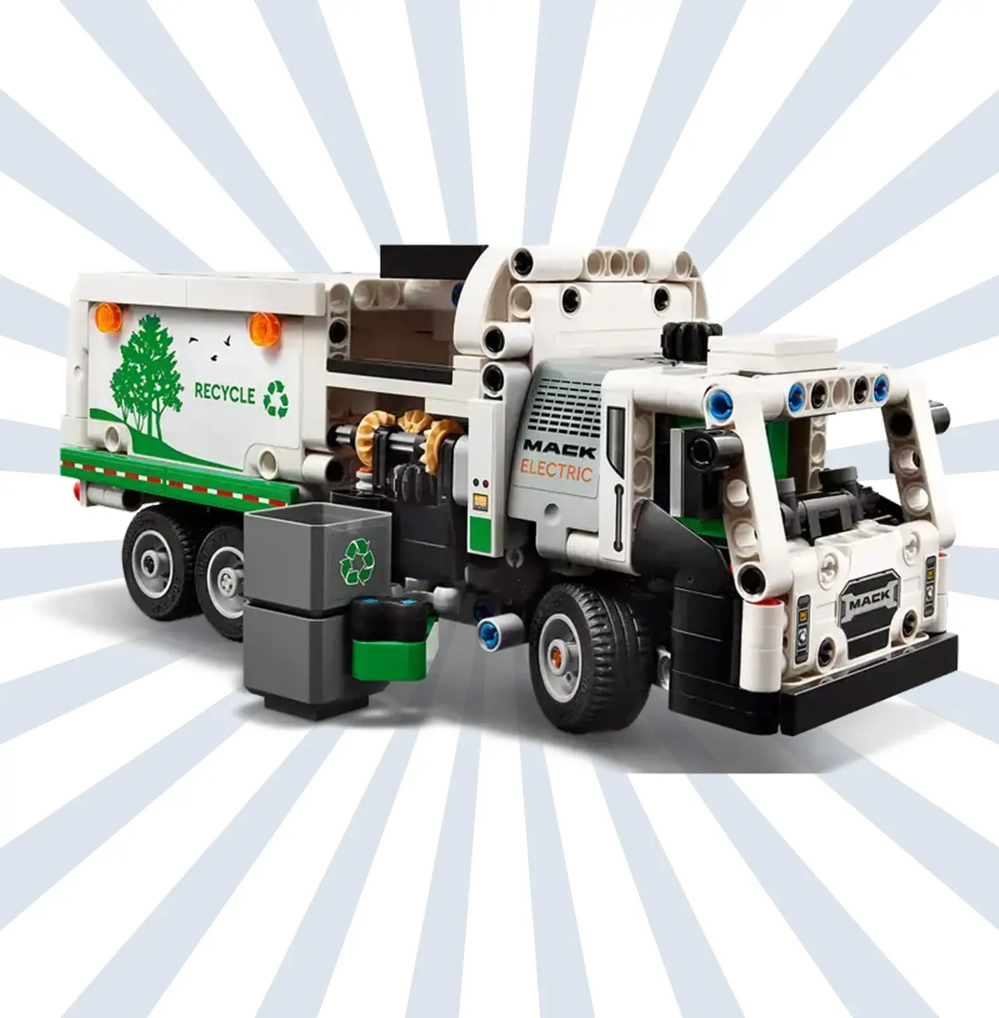 LEGO Technic Mack LR Electric Garbage Truck Building Set